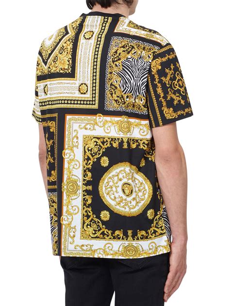 versace new t shirt|Versace t shirt men price.